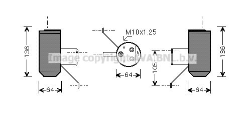 AVA QUALITY COOLING Осушитель, кондиционер AUD210